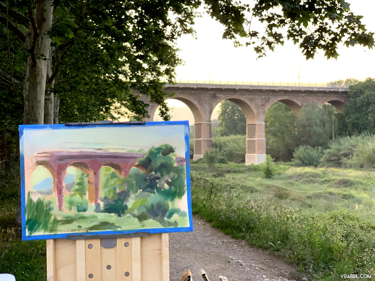 Plein Air - Sabadell - Oils on paper